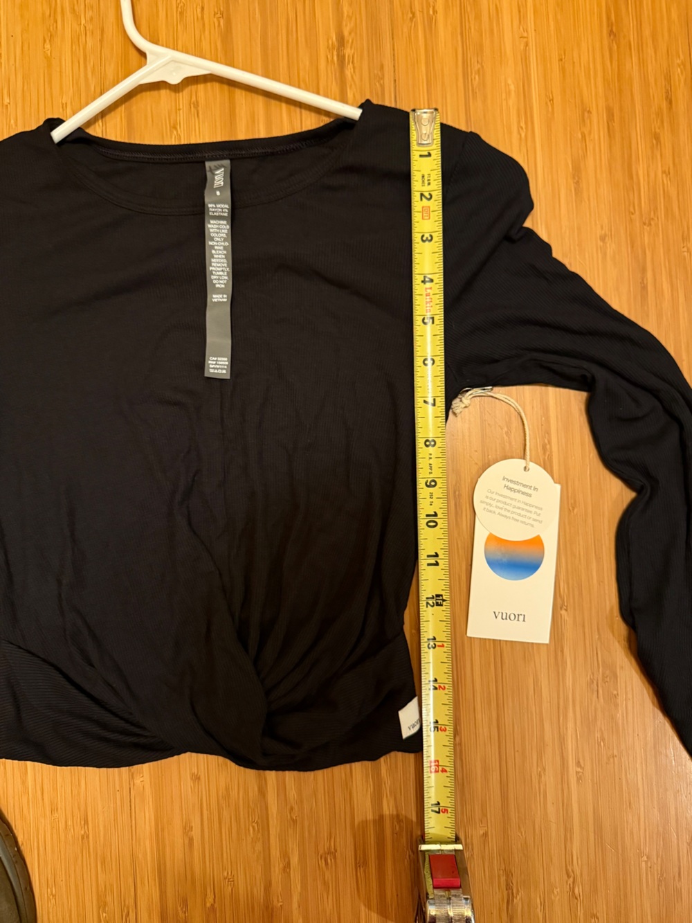 Vuori Long Sleeve Cove Twist Tee NWT - Picture 11 of 13